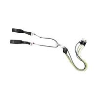 Oshhni Ceinture de Patinage de sur Piste Courte, Bande de résistance, Sangle de Soutien Thoracique et Lombaire, Bande d'assistance à