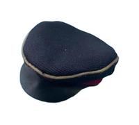 Oshhni Chapeau de soldat soviétique Miniature, fait à la main, modèle de chapeau d'officier classique pour poupée d'action de 12 pouces, accessoires, Bord jaune