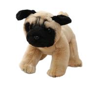 Oshhni Chien en peluche poupée Simulation chien poupée câlin chien peluche, chiot en peluche, vacances d'anniversaire Occasions spéciales, Carlin