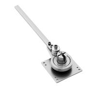 Oshhni Cintreuse à barres plates, machine à cintrer les barres d'acier pour le bricolage, établi professionnel, outil manuel pour la