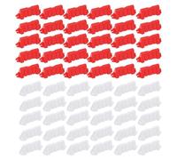 Oshhni Circuit de modulaire radiocommandé pour enfants, jouet de circulation, installation rapide, robuste, barrières de sécurité éducatives et, 60 Pièces