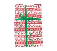 Oshhni Coffret Cadeau de Noël, déguisement sans Manches, Accessoire pour Spectacle, Anniversaire, Rouge pour Les Adultes
