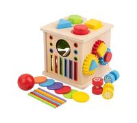 Oshhni Coffret de tri de Formes pour l'éveil des Enfants : Jouet sensoriel de Reconnaissance des Objets, idéal pour Les Cadeaux et l'apprentissage du