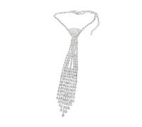 Oshhni Collier à et Paillettes pour Femmes et Filles, Accessoires de Mode décoratifs Haut de Gamme, Collier Brillant.