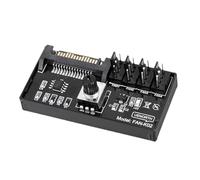 Oshhni Contrôleur de de ventilateur PWM - Composants internes - Bouton de réglage de la - Hub de répartition pour ventilateurs - Serveur