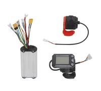 Oshhni Contrôleur de vélo électrique, Frein, écran, Panneau d'affichage, Installation Facile, Accessoires, pièces de Rechange, 24 V, 250 W, sans Câble