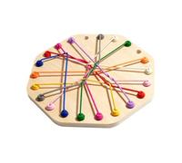 Oshhni Corde à Démêler, Jeu de Corde pour Enfants, Puzzle de Corde Torsadée, Octaèdre