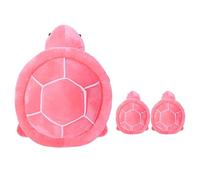 Oshhni Coussin de Hanche de Snowboard Coussin de fessier Tortue Mignonne Snowboard Protecteur de Hanche Coussin de fessier pour Skateboard Roller Skating Ski, M with Knee Pads