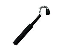 Oshhni Crochet de bras de cymbale, adaptateur de tige en L, crochet pour suspendre des cymbales de gong pour instrument de percussion, support