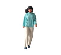 Oshhni Diorama 1:64 Figurine de personnage miniature Simulation de modèle de rue Collection de figurines de personnages pour la photographie Aménagement, Style A