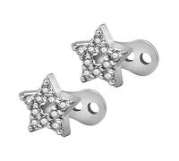 Oshhni Ensemble D'ancrages Dermiques en, Bijoux de Surface, Base Microdermale en Acier Titane, Étoile