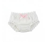 Oshhni Ensemble de 5 Pièces de sous-vêtements pour Poupée, En Dentelle Douce et Confortable, Coupe Stable et Opaque, Idéal pour Jouer, 3 pièces