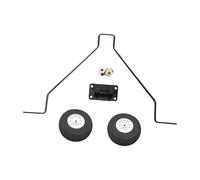 Oshhni Ensemble de train d'atterrissage, train d'atterrissage en fil d'acier de planeur, bricolage, raccords, accessoires de remplacement direct, train