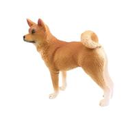 Oshhni Figurine de chien Simualtion à collectionner, jouet amusant et éducatif, Statue de chien, décor pour maison de jeu, cadeau de vacances, Shiba Inu