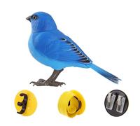 Oshhni Figurine Oiseau Robot, Jouet pour Enfants, Mouvements de Simulation, Mésange bleue