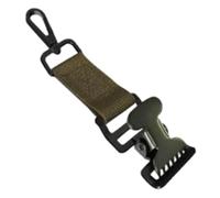 Oshhni gants de travail avec pince, fixation universelle robuste ceinture, idéal les pompiers, porte-gants de golf en nylon, Vert