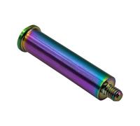 Oshhni Guide-tendeur de chaîne de vélo, axe de Roue, Remplacement, Alliage métallique, vis, Presse à chaîne, pièces, 10 Mm X 46.5 Mm
