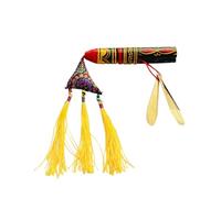 Oshhni Harpe juive Musique folklorique Instrument ethnique facile à jouer Beau son Harmonica créatif pour joli cadeau Débutants Groupe Enfants, 2 Feuilles
