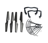 Oshhni Hélice pour hélicoptère RC, pièce de rechange, installation facile, cadre de protection haute performance pour x5C