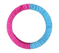 Oshhni Housse de Protection élastique pour Cerceau de Gymnastique Artistique et Rythmique, Facile à Installer. Accessoire idéal pour Les Exercices de, Rose Bleu