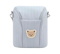 Oshhni Isotherme pour biberons et Lait Maternel, étui de Transport Portable, conteneur de Stockage pour Lait Maternel, Organisateur pour Le Travail et la, Bleu