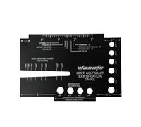 Oshhni Jauge d'identification de la Taille de la Pointe du Manche de Golf, équipement de Mesure précis, Flexible et Portable, Outil de gabarit