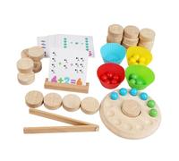 Oshhni Jeu de mathématiques et d'arithmétique, Jeu de tri des Couleurs, activités créatives, sensorielles, Amusant, éducatif, d'association de Perles