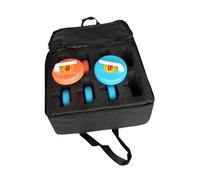 Oshhni Jeu de pour enfants (8 boules) en intérieur, idéal pour les, l'éducation sportive et le jeu familial. Sac de rangement inclus pour, Orange Bleu Clair