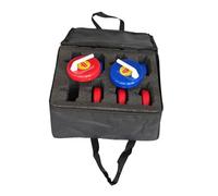 Oshhni Jeu de pour enfants (8 boules) en intérieur, idéal pour les, l'éducation sportive et le jeu familial. Sac de rangement inclus pour, Rouge et Bleu