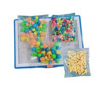 Oshhni Jeu de Puzzle Champignon à Enfiler, Jeu d'association, Coordination œil-Main, Apprentissage préscolaire, Blocs de Construction éducatifs pour, 352 Pièces