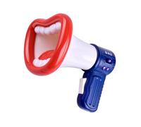 Oshhni Jouet Changeur de Voix pour Enfants, Mégaphone, Fonction Mégaphone, Changeur de Voix, Jouet pour Jeu, Cadeau pour Garçons et Filles, Blanc