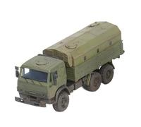 Oshhni Jouet de Véhicule de L'armée 1:72, Jouet de Construction de Camion de L'armée Russe pour Enfants