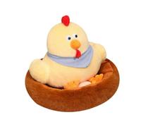 Oshhni Jouet en Peluche, Animal en Peluche, Poule pondeuse, Adorable, Jouet de Poule en Peluche, poupée Confortable pour Enfants, Cadeau de pâques, M