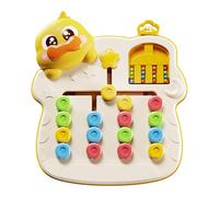 Oshhni Jouets de puzzle de correspondance de couleurs Jeu d'association Cadeau Capacité cognitive Préscolaire Coordination œil-main Développement, Canard