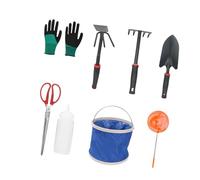 Oshhni jouets plage pour enfants, bac à sable, râteau, pelle pointue, robuste, jeu, jouets sable, seau plage pour garçons 3 à 12 ans, M