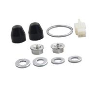 Oshhni Kit d'écrous de moyeu de Moteur de vélo électrique, pièces fiables, boulons d'axe de Moteur de vélo électrique, vis pour Cyclisme, équitation, M16