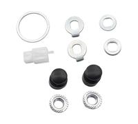 Oshhni Kit d'écrous de moyeu de Moteur de vélo électrique, pièces fiables, boulons d'axe de Moteur de vélo électrique, vis pour Cyclisme, équitation, M12