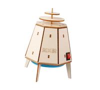 Oshhni Kit scientifique pour enfants, kit d'expériences scientifiques, cadeau, construction créative, capsule de retour, jouet de construction pour