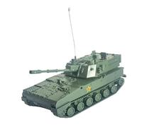 Oshhni Kits de maquettes de chars à l'échelle 1:72, jeux de puzzle, idée cadeau, jouets de construction de maquettes, bricolage, assemblage pour, Vert 9.8x4.5x5cm