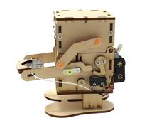 Oshhni Kits d'expérimentation Scientifique en Bois, Bricolage, nouveauté, pièces d'économie, Robot, Tirelire, Puzzle 3D, Kits éducatifs précoces pour Enfants