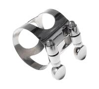 Oshhni Ligature pour clarinette, couvre-bec robuste et professionnel, accessoire compatible, pièce de rechange stable pour embouchure.