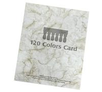 Oshhni Livre de 120 couleurs d'ongles, nuanciers, outil de manucure pour vernis gel, tableau d'affichage pour salon, Gris