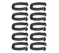 Oshhni Lot de 10 Crochets de Sangle avec Boucle Porte-clés pour Sac à Dos, 2,5 cm