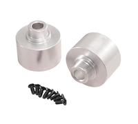 Oshhni Lot de 2 Boîtiers de Différentiel RC, Accessoires Professionnels pour Voitures RC, Boîtier de Différentiel Central de Remplacement En Alliage D'al