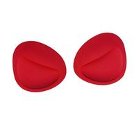 Oshhni Lot de 2 coussinets de soutien-gorge souples pour maillots de bain, vêtements de, sous-vêtements, Split Rouge