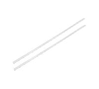 Oshhni Lot de 2 modèles de clôtures miniatures pour voies ferrées, barrières et garde-corps, mini-garde-corps pour maquettes architecturales, loisirs, Échelle 1 87