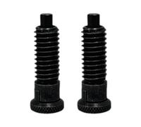Oshhni Lot de 2 pistons d'indexation autobloquants à ressort, goupille de verrouillage en acier au carbone pour appareils mécaniques, accessoire à