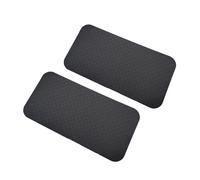 Oshhni Lot de 2 tapis de Pilates pour genoux, de qualité supérieure, pratiques, pour femmes, pour le, l'entraînement, la gym à domicile, Noir