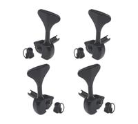 Oshhni Lot de 4 chevilles d'accordage scellées pour guitare pour basse, rapport de jeu 1:20, tête de guitare en métal, 2g2r