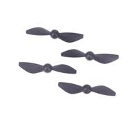 Oshhni Lot de 4 hélices d'avion RC noires, robustes, faciles à installer, professionnelles, à monter soi-même, accessoires pour hélices d'hélicoptère